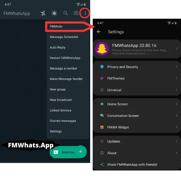 FMWhatsApp App Features
